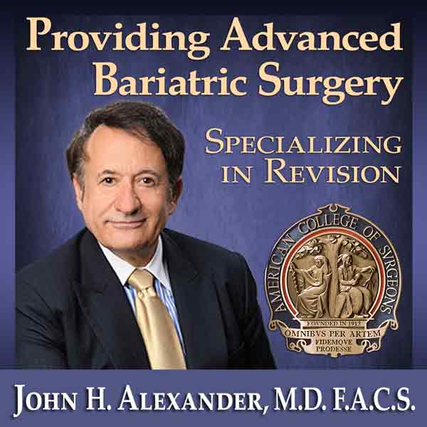 Dr John Alexander MD FACS